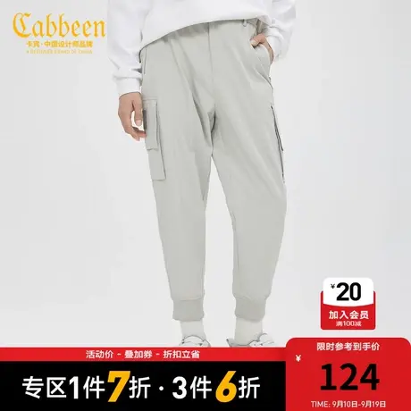 卡宾男装工装休闲裤时尚束脚宽松潮流长裤Y商品大图