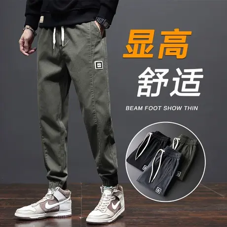 秋冬季军绿色户外防撕裂工装裤男士休闲裤男裤2023新款雇佣兵裤子图片