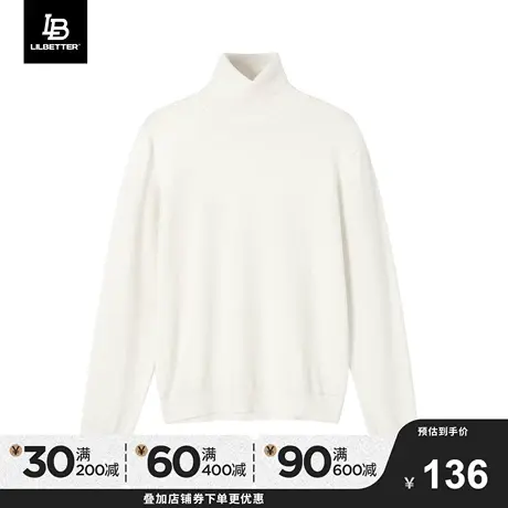 Lilbetter高领毛衣男内搭秋冬打底衫宽松针织衫美式上衣休闲衣服商品大图