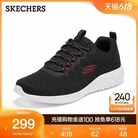 Skechers斯凯奇男鞋2025夏季新款一脚蹬透气网面休闲运动鞋健步鞋商品大图