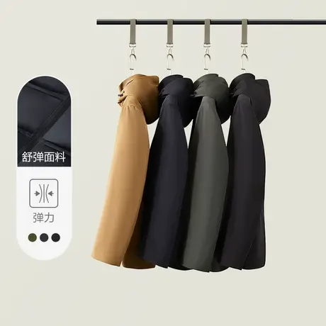 【商场同款】林更新同款红豆舒暖鹅绒服羽绒服男冬防风防水外套图片