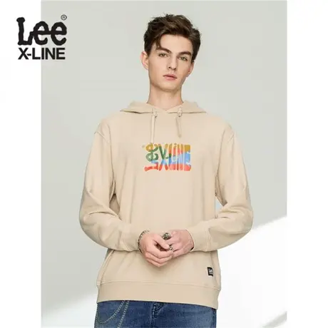 LeeXLINE男士卫衣连帽宽松休闲款LMT0017694XH00F97W000图片