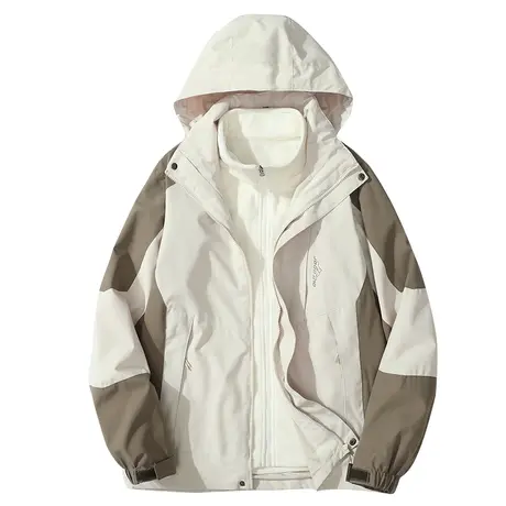 冲锋衣男女夏季三合一小个子外套西藏潮牌爬山2023新款防风登山服商品大图