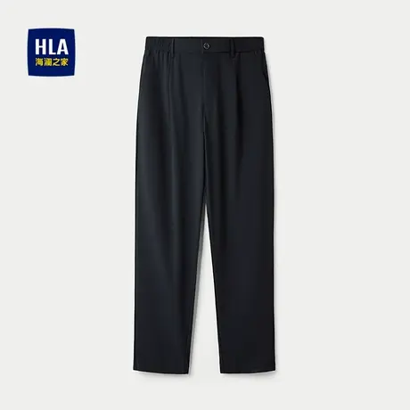 HLA/海澜之家国民臻品休闲九分裤25春夏新空气裤松紧腰锥形裤子男图片