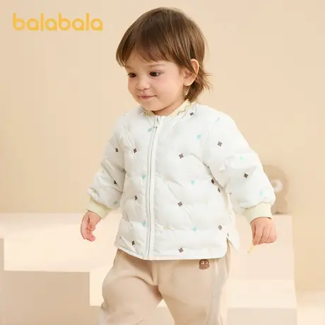 巴拉巴拉儿童羽绒服男童冬季轻薄外套2025新款时尚潮商品大图