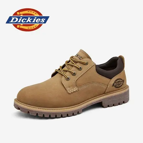 Dickies工装鞋男款2025新款秋季男鞋英伦低帮皮鞋男士休闲马丁鞋商品大图