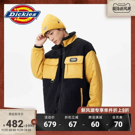 Dickies 夹克 工装 春夏男女情侣同款 撞色口袋宽松图片