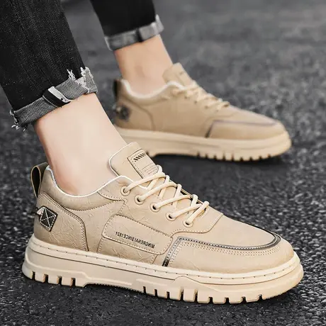 雨鞋男鞋夏季时尚钓鱼鞋厨房防滑劳保工地水鞋低帮靴子男士防水鞋商品大图