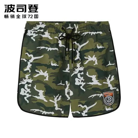 【买3免1】波司登征服者系列迷彩休闲短裤男女款夏季百搭休闲图片