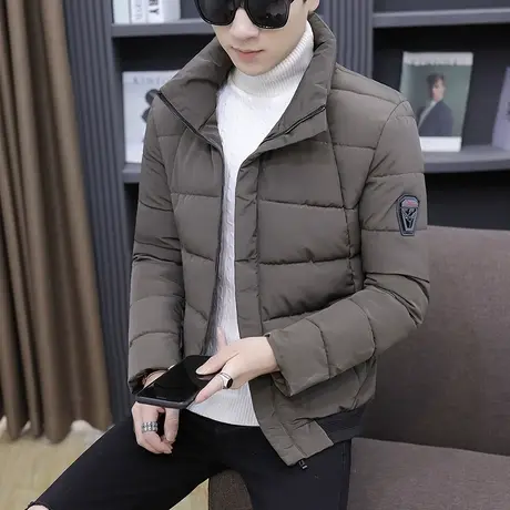 2023冬季新款男士短款棉衣外套韩版小棉袄加厚潮流帅气羽绒棉服男商品大图