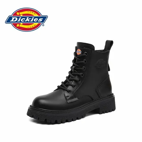 Dickies马丁靴女士新款2025夏季高帮鞋子工装靴女靴百搭休闲靴子商品大图