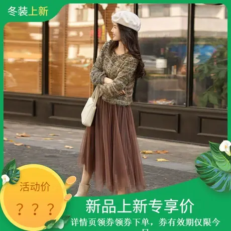 时尚气质设计感短款外套女士2023冬季新款加厚百搭休闲上衣图片