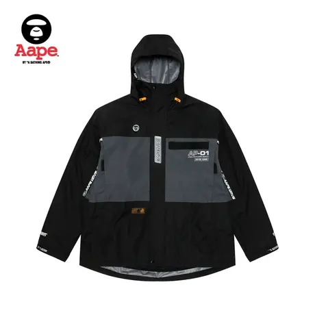 Aape旗舰店男装秋冬两件套迷彩绒面内件宽松版夹克外套7541XXJ商品大图