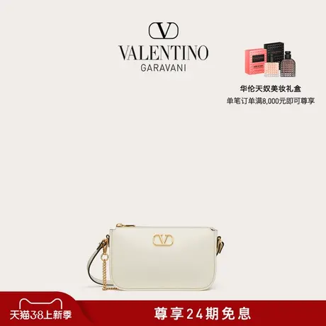 【线上限定】华伦天奴VALENTINO女士 VLOGO SIGNATURE 小牛皮手袋图片