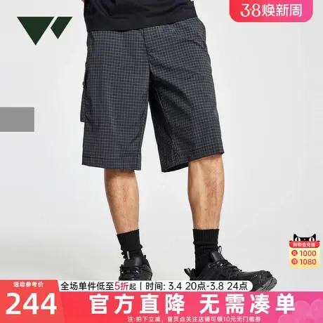 七匹狼休闲短裤凉爽透气舒适2024夏季新款运动潮流百搭五分裤子男图片