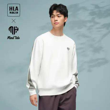 HLA/海澜之家循迹亦心即为卫衣24春夏新长袖图片