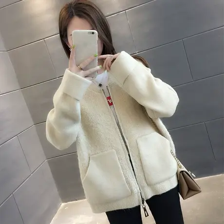 毛衣2024年新款女装春秋季春款春装女士针织开衫宽松百搭外穿爆款商品大图