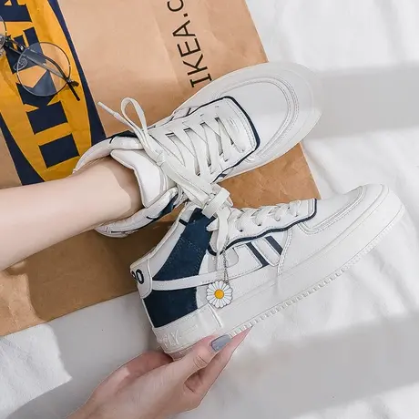 小白鞋女2020年新款帆布女鞋单鞋百搭休闲鞋运动平底鞋子秋季板鞋商品大图