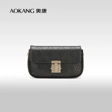 【门店发货】奥康女包夏季新款女士单肩包时尚简约小方包气质图片