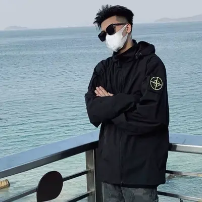 冲锋衣工装外套男防风夹克春秋潮牌宽松美式机能休闲情侣痞帅百搭商品大图