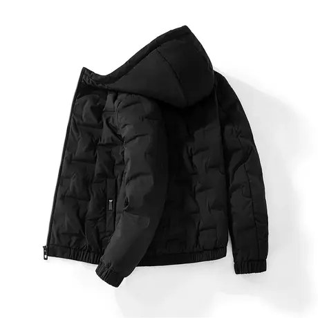 冬装2021年新款男士连帽棉衣韩版修身潮流百搭厚款保暖衣男装外套商品大图