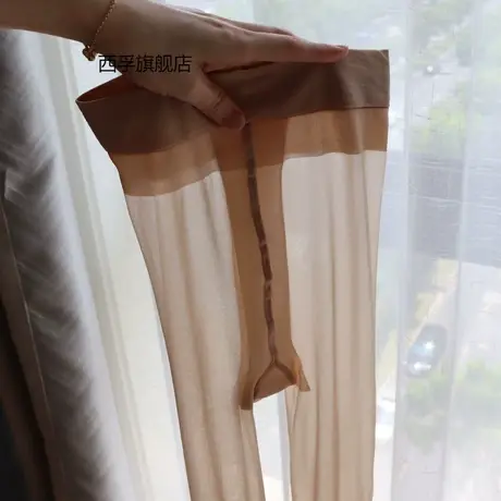 6759连裤袜T裆塑形超透明薄耐穿防勾贴肤钢丝袜子商品大图