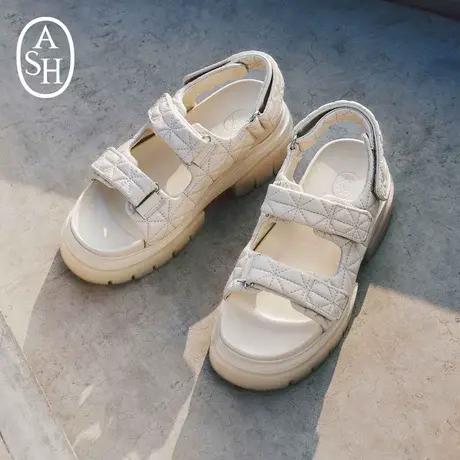 ASH女鞋新款SHAKE魔术贴厚底鞋增高运动凉鞋厚底休闲凉鞋女商品大图