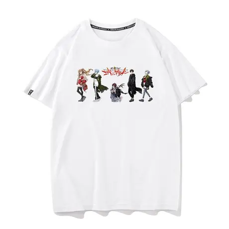 秀洛EVA福音战士明日香二次元动漫短袖t恤夏季新款初号机周边宽松商品大图