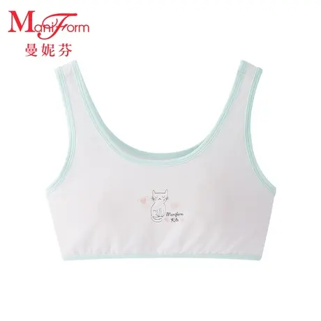 曼妮芬舒柔莫代尔女童小背心少女小孩儿童舒适家居内衣20400236图片