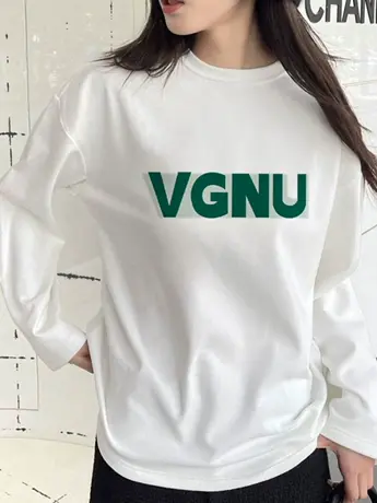 白色内搭打底衫女2023新款秋冬季加绒中长款显瘦遮肉长袖t恤上衣商品大图