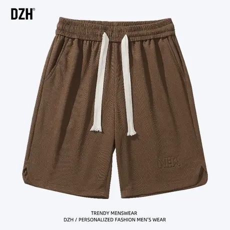 短裤男士夏季薄款潮牌美式休闲外穿夏天运动五分裤子男款2023新款商品大图