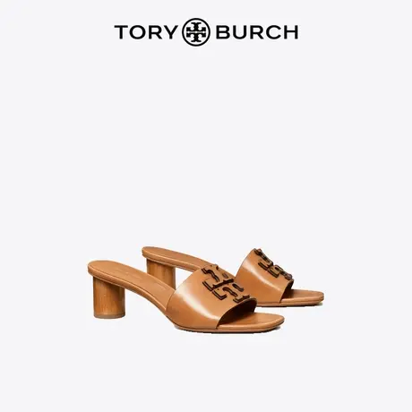 TORY BURCH 汤丽柏琦 羊皮革双T LOGO高跟鞋147130商品大图