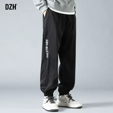 青少年工装裤男春季束脚裤宽松运动裤子2025新款男裤休闲长裤百搭商品大图