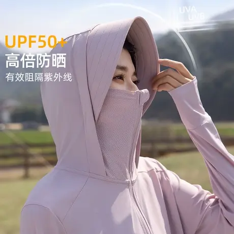 2024新款防晒衣女夏季防紫外线冰丝透气防晒服骑车皮肤衣开衫外套商品大图