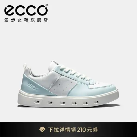 ECCO爱步女鞋休闲板鞋 新款真皮厚底百搭休闲鞋 街头720 209713图片