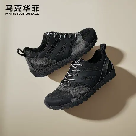 马克华菲德训鞋男款2025新款秋季户外复古板鞋透气百搭运动鞋男鞋图片