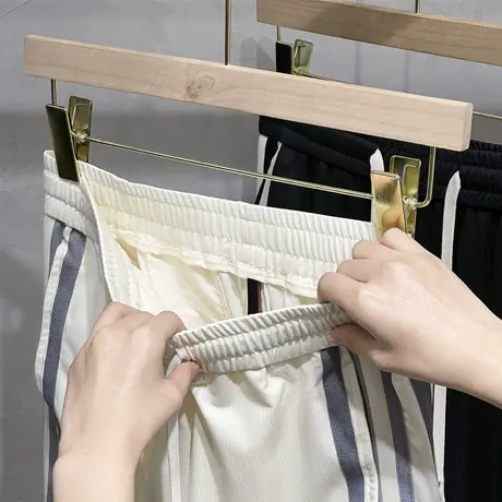 春夏款休闲裤男长裤子美式撞色九分宽松束脚卫裤潮流百搭运动裤男商品大图