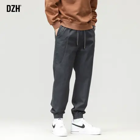 男士束脚休闲裤男宽松2024新款秋冬潮牌运动长裤子男裤工装裤男款商品大图