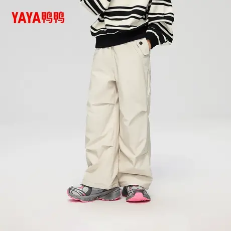 【直播专属】女童羽绒裤2024冬季新品中大童工装儿童鹅绒羽绒裤H图片