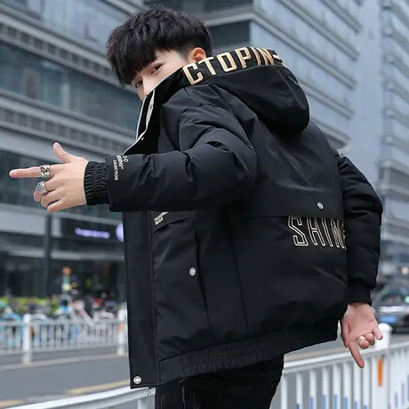 棉衣男士外套冬季2023新款韩版潮流加厚冬装上衣服小棉袄羽绒棉服商品大图