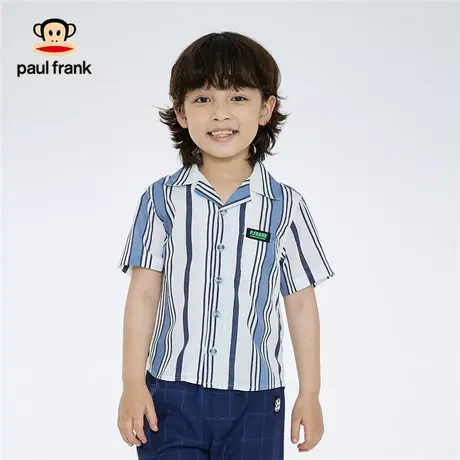 大嘴猴正品男童t恤短袖衬衫中大童夏装新款童装儿童上衣T恤印花潮商品大图