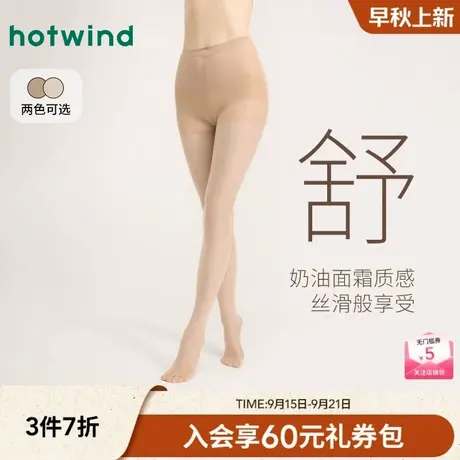 热风打底丝袜2025年春季新款20D连裤袜肤色百搭连体袜光腿神器女商品大图