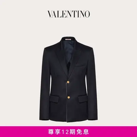 【24期免息】华伦天奴VALENTINO男士单排扣棉质夹克外套图片