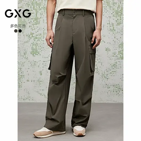 [商场同款]GXG男装 工装裤户外伞兵裤休闲裤25夏新品G25X022061商品大图