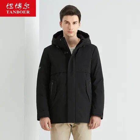 坦博尔羽绒服男户外工装短款秋冬外套断码福利清仓图片