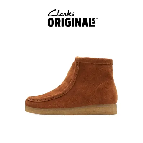 Clarks其乐Originals袋鼠高筒靴女鞋英伦复古舒适保暖高帮鞋靴商品大图