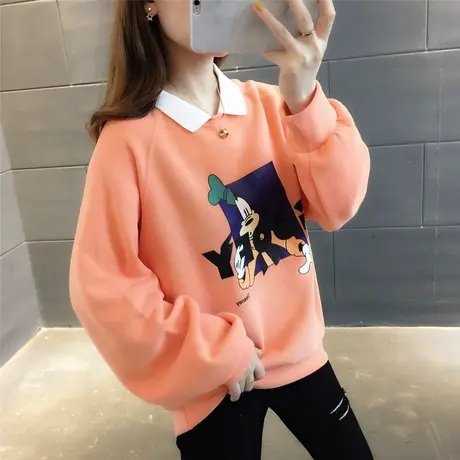 卫衣2024年新款女装韩版春秋季春款春装宽松女士薄款上衣外套爆款图片