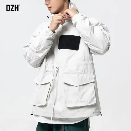 男士冲锋衣外套潮牌男旅游穿搭登山服工装夹克2023新款高级感衣服商品大图