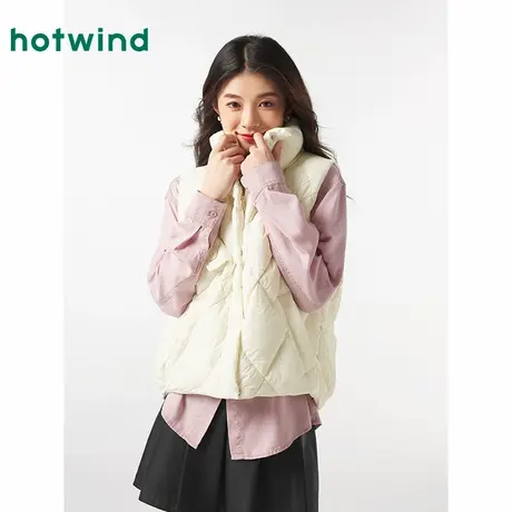羽绒服马甲2025年冬款女士立领羽绒马甲简约百搭黑色背心商品大图
