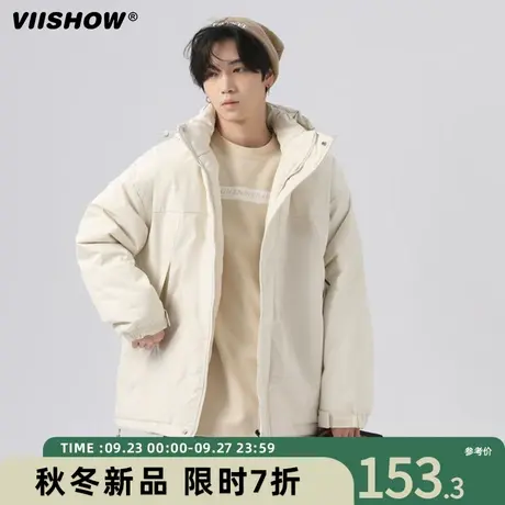 VIISHOW山系户外新款加厚棉服男2023冬季男防水登山野营棉袄外套商品大图